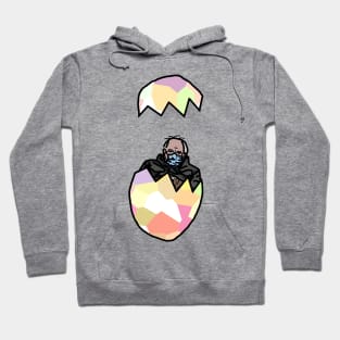 Bernie Sanders Popping Out of Funny Easter Egg Hoodie